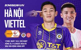 Hà Nội thua Viettel dưới cơn mưa tại Hàng Đẫy